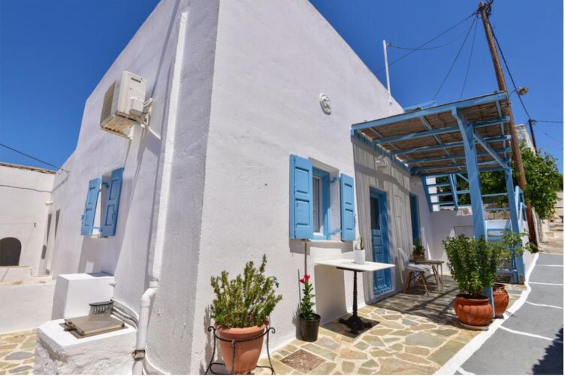 Traditional Cycladic House Tripití Kültér fotó