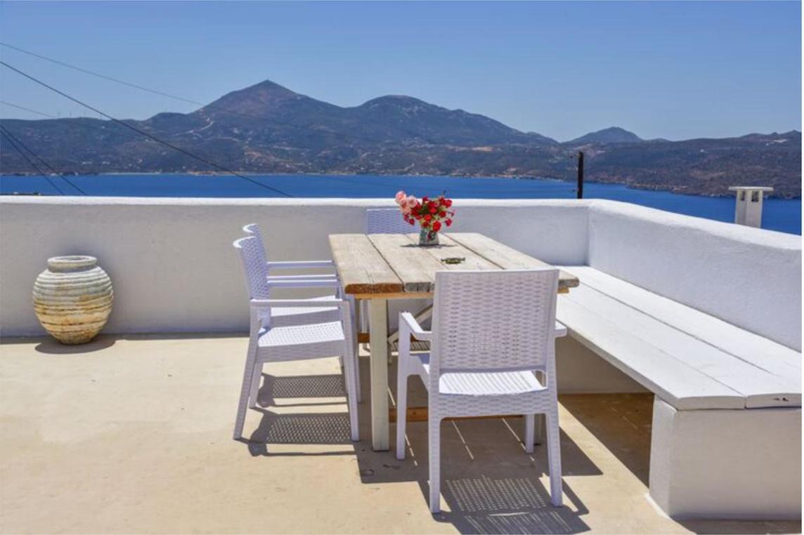 Traditional Cycladic House Tripití Kültér fotó