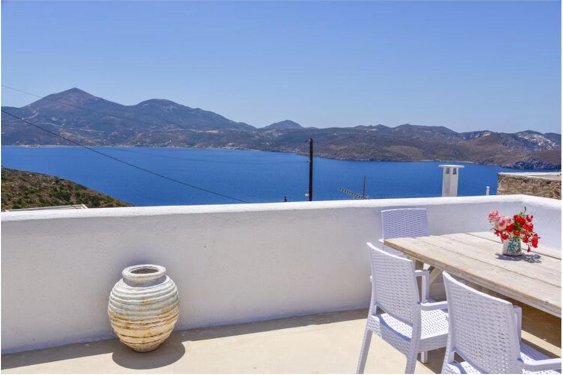 Traditional Cycladic House Tripití Kültér fotó