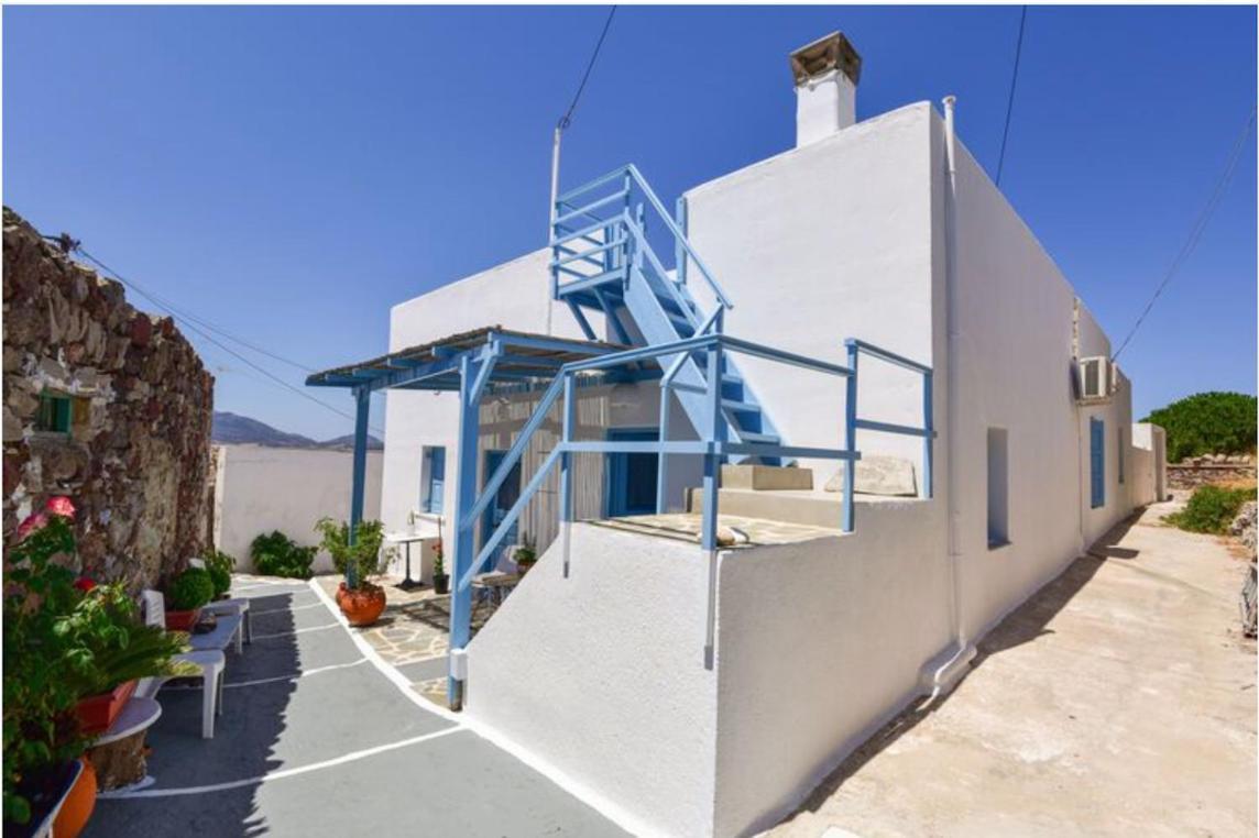 Traditional Cycladic House Tripití Kültér fotó
